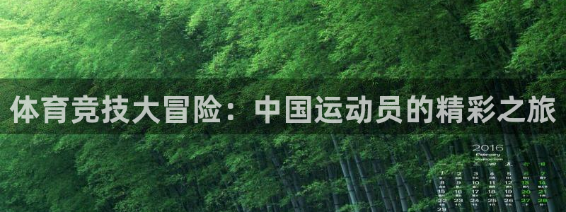 MK体育官网下载平台APP：体育竞技大冒险：中国运动员的精彩